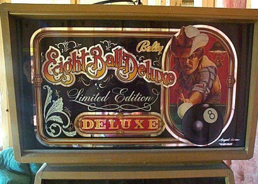 Eight Ball Deluxe Limited Edition (LE) is a classic pinball machine by Bally that continues to be a favorite among enthusiasts. The game builds on the theme of the original Eight Ball with enhanced features and a more challenging gameplay experience.