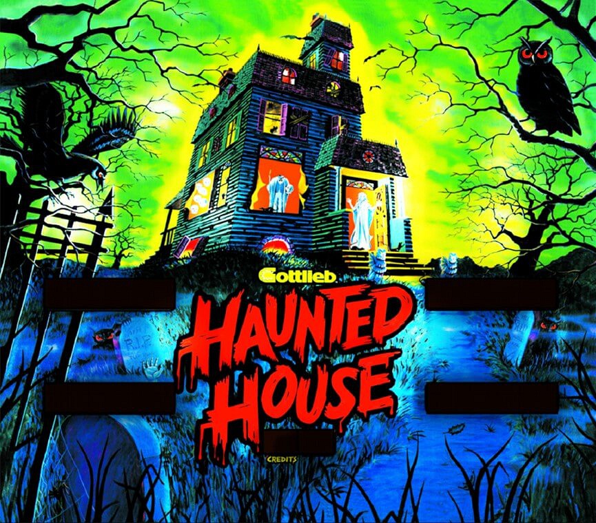 Haunted House is a pinball machine released by Gottlieb in 1982. Renowned for its innovative design, it was the first multi-level pinball game with three distinct playing fields.