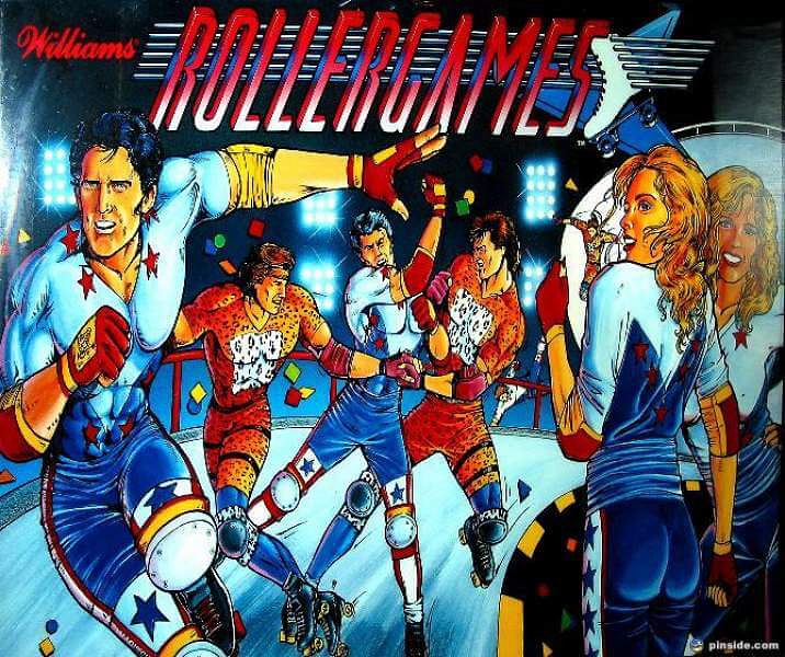 Rollergames is a pinball machine released by Williams in 1990, themed around the popular TV show of the same name that combined roller derby and rock music.