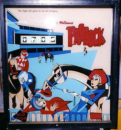 Paddock is an electromechanical pinball machine released in 1969 by Williams. It features a horse racing theme, providing players with a unique and engaging gaming experience.