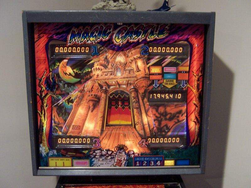 Magic Castle is a pinball machine released by Zaccaria in 1984. It features a fantasy theme with magical elements and vibrant artwork.