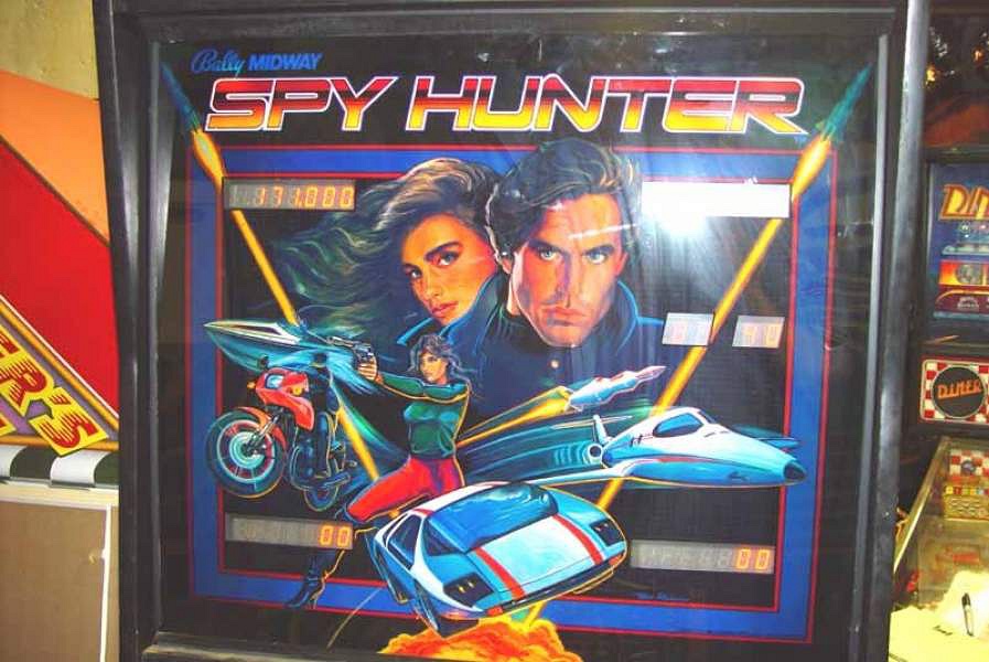 Spy Hunter is a classic arcade game released by Bally Midway in 1983. The game is a vertical scrolling vehicular combat game that gained popularity due to its exciting gameplay and iconic Peter Gunn theme music.
