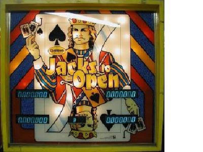 Jacks to Open is a pinball machine produced by Gottlieb in 1984. It features a gambling and card game theme.