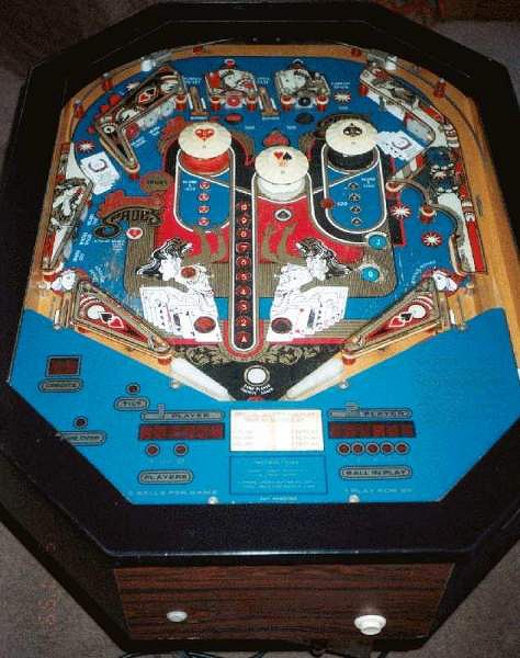 Hearts Spades is a pinball machine released in 1977 by Allied Leisure.
