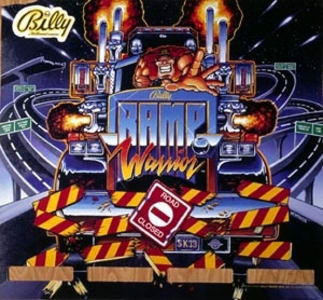 Ramp Warrior is a classic pinball machine designed and manufactured by Bally, released in 1988. Known for its vibrant artwork and challenging gameplay, this machine entertained players with its intricate ramp designs and unique playfield features.