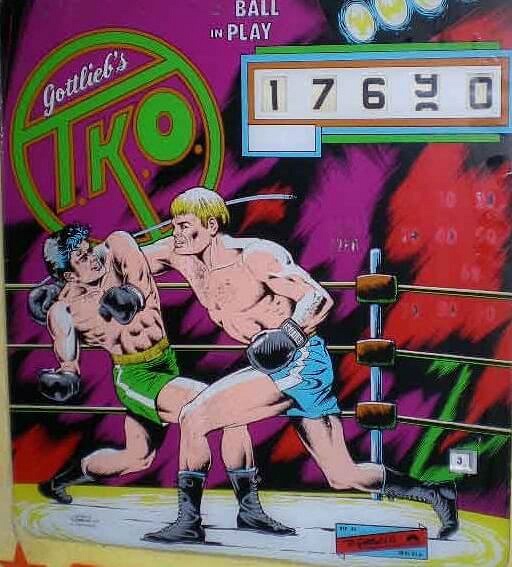 T.K.O. is a boxing-themed pinball machine released by Gottlieb in 1979. It offers players an engaging gameplay experience with various features that simulate the excitement of a boxing match.