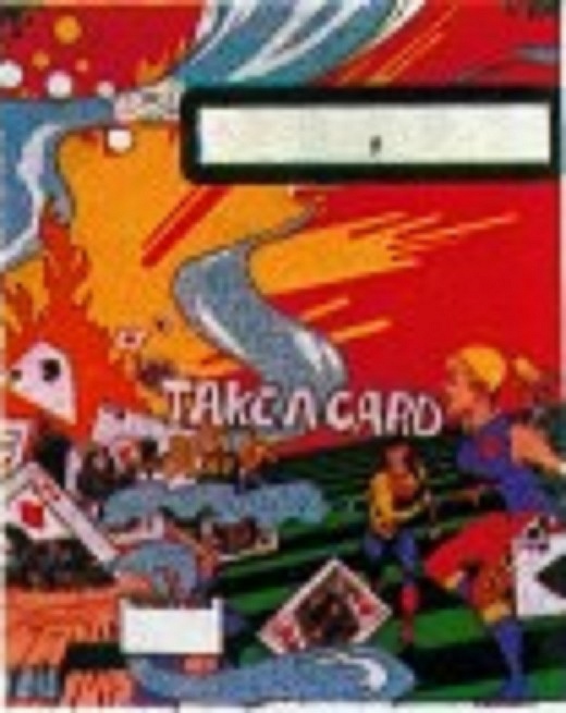Take A Card is a pinball machine produced by Mondialmatic in 1978. It is a vintage, electromechanical game that combines classic card themes with traditional pinball features.