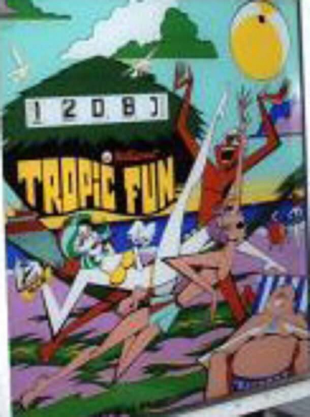 Tropic Fun is a classic electromechanical pinball machine released by Williams in 1973, known for its tropical theme and engaging gameplay.