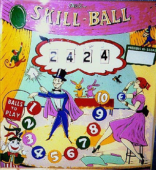 Skill-Ball is a pinball machine released by Williams in 1961. It is an electromechanical (EM) game known for its engaging gameplay typical for its era.