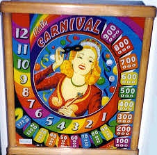 Carnival is a vintage pinball machine released by Bally in 1947, known for its classic gameplay and unique artwork embodying the carnival theme.