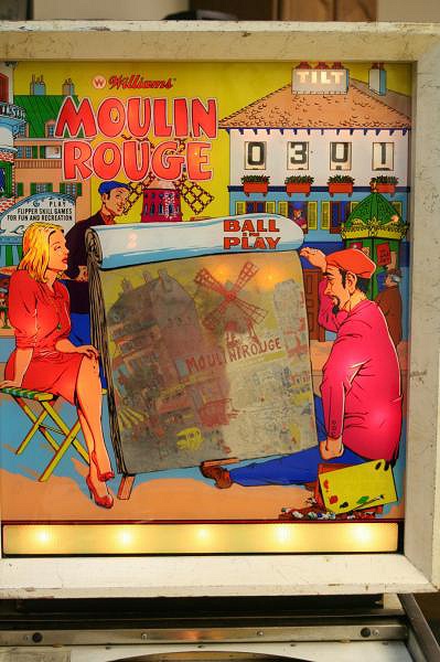Moulin Rouge is an electro-mechanical pinball machine designed by Williams, released in 1965.