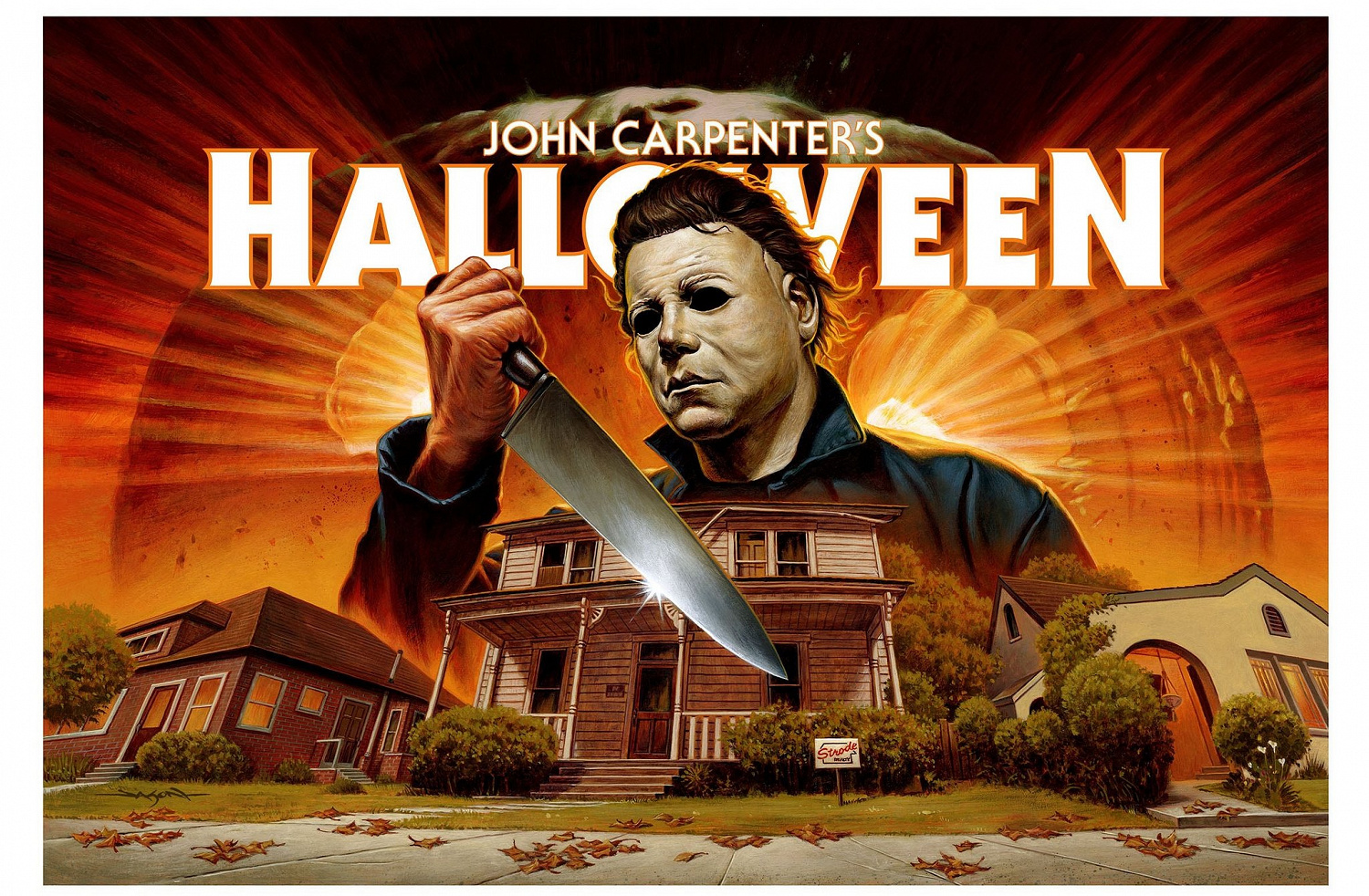 Halloween (Blood Sucker Edition) is a limited edition pinball machine produced by Spooky Pinball, themed after the classic horror movie franchise Halloween.