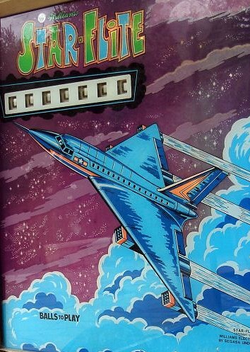 Star-Flite is a vintage pinball machine produced by Sonic in 1974, known for its classic design and gameplay that captures the essence of arcade pinball from the era.