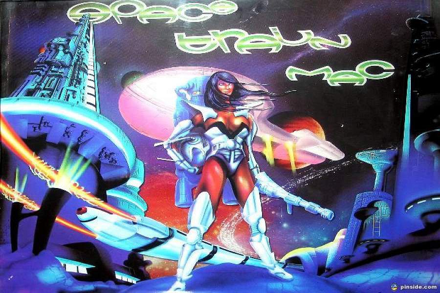 Space Train is a pinball machine released in 1986 by Maguinas / Mac Pinball. It features a space-themed adventure aboard a cosmic train with various gameplay elements.