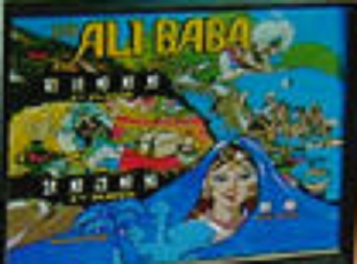Ali Baba is an electro-mechanical pinball machine released in 1975 by Sega.