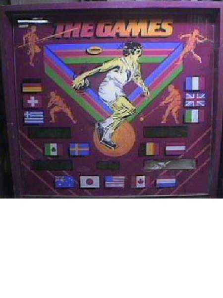 The Games is a pinball machine produced by Gottlieb in 1984, inspired by the Olympic Games theme.