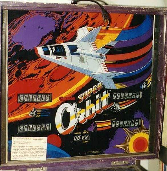 Super Orbit is a pinball machine released by Gottlieb in 1983. It features an outer space theme with vibrant artwork and engaging gameplay.