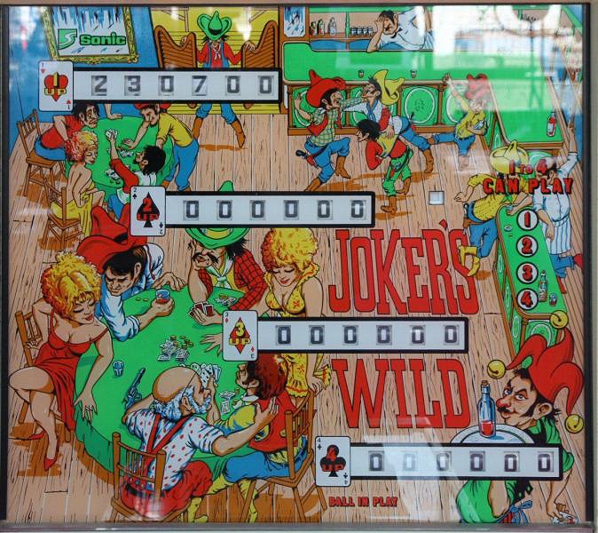 Joker's Wild is a vintage electro-mechanical pinball machine produced by Segasa in 1976. The game theme revolves around a playful joker and card-playing motifs.