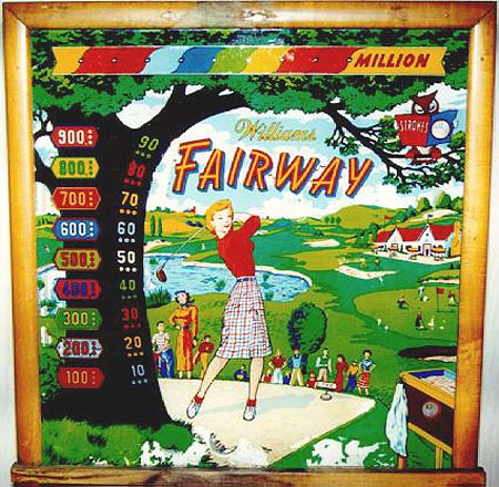 Fairway is a classic pinball machine released by Williams in 1953, featuring a golf-themed design and gameplay.