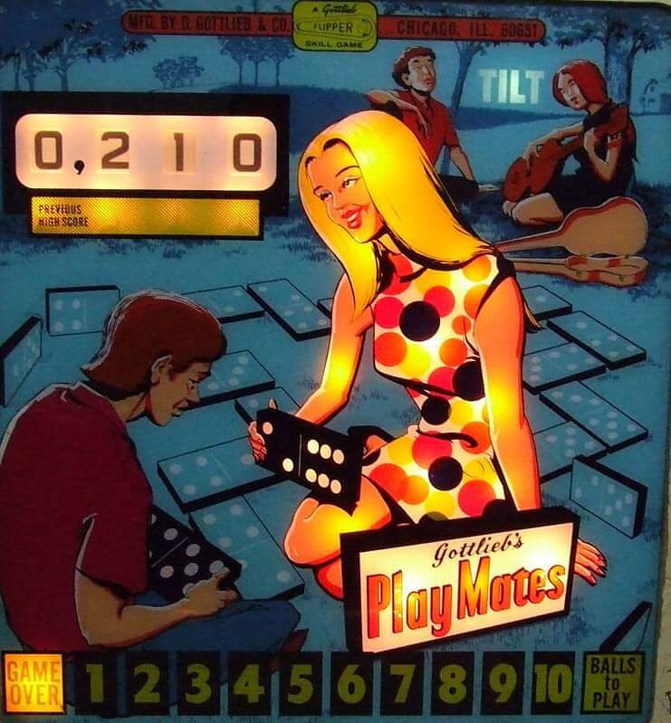 PlayMates is a classic electromechanical pinball machine released by Gottlieb in 1968. Known for its engaging gameplay and vibrant backglass art, it captures the essence of 1960s pinball design.