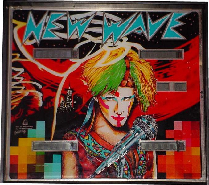 New Wave is a pinball machine released by Bell Games in 1985. It features an engaging gameplay with a unique combination of sound and art styles inspired by the new wave music and design of the 1980s.