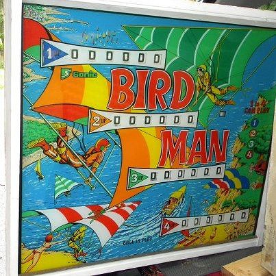 Bird Man is a pinball machine developed by Sonic in 1977, known for its distinctive bird-themed artwork and engaging gameplay.