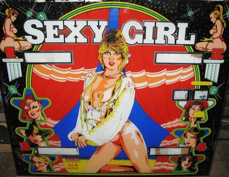 Sexy Girl is a pinball machine manufactured by Arkon in 1979. It is part of the older line of arcade machines known for its distinctive artwork and themes.