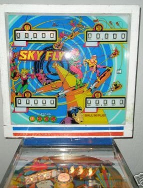 Sky Fly is an electromechanical pinball machine produced by Europlay in 1977. This machine features a unique aviation theme, capturing the spirit of flight with its gameplay and art design.