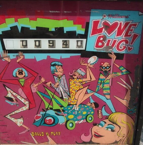 Love Bug is a pinball machine released by Williams in 1971.