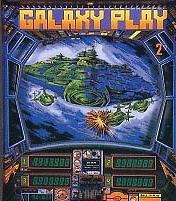 Galaxy Play 2 by Cic Play is a classic pinball machine released in 1986, known for its engaging space-themed gameplay and vibrant artwork.