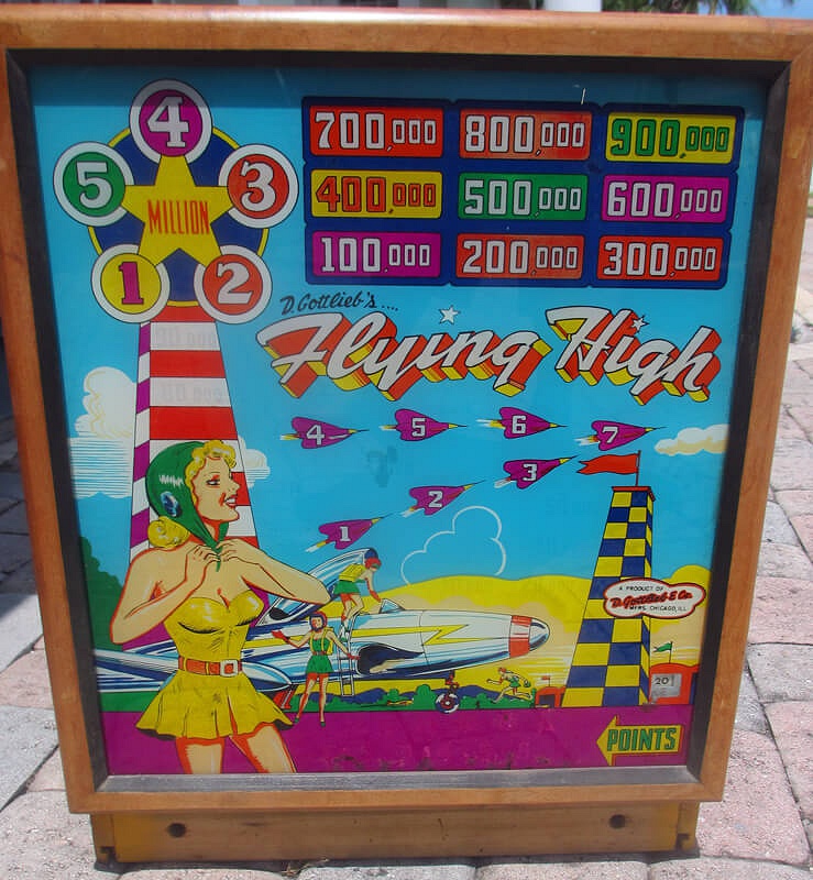 Flying High is a pinball machine produced by Gottlieb in 1953.