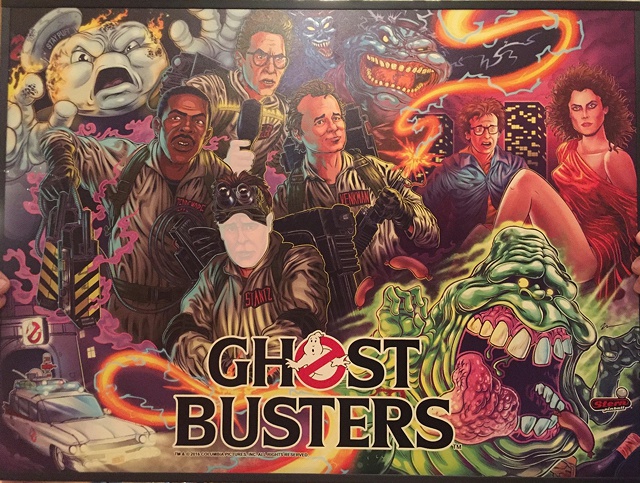 Ghostbusters (LE) is a limited edition pinball machine released by Stern in 2015. It features artwork based on the original Ghostbusters film franchise and is designed by John Trudeau.