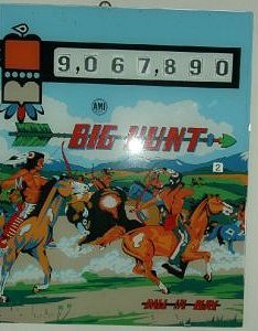 Big Hunt is an electro-mechanical arcade game released by A.M.I. in 1975. It features an animal hunting theme with a focus on scoring points through accurate shooting.