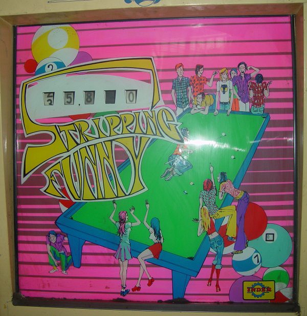 Stripping Funny is a pinball machine created by Inder in 1973. It was one of the machines that contributed to Inder's reputation in the pinball industry during that era.