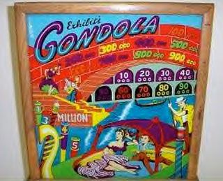 Gondola is a vintage arcade game released in 1949 by Exhibit. This classic game features a unique gameplay experience that was popular in arcades during the late 1940s.