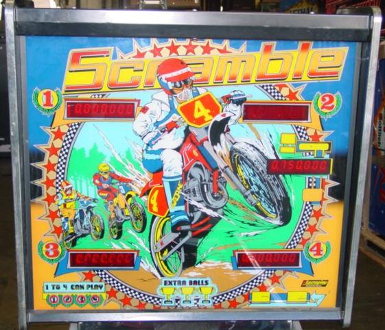 Scramble is a pinball machine produced by Tecnoplay in 1987. It is known for its engaging gameplay and innovative design.