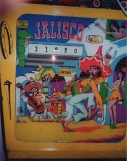 Jalisco is a classic pinball machine released by Interflip in 1975, known for its vibrant theme and engaging playfield design.
