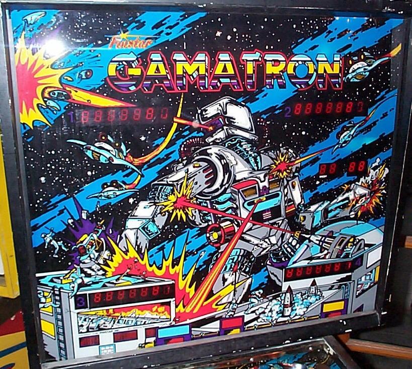 Gamatron is a pinball machine designed and produced by Pinstar in 1984. Known for its innovative gameplay and unique features, Gamatron stands out in the pinball history as a significant contribution by Pinstar.