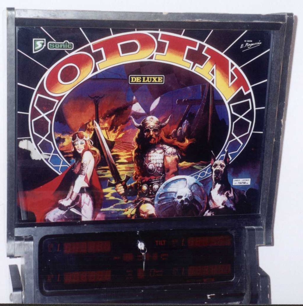 Odin Deluxe is a classic pinball machine made by Segasa that was released in 1984. It features a Norse mythology theme with vibrant artwork and engaging gameplay.