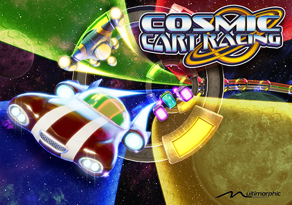 Cosmic Cart Racing is a pinball game designed and manufactured by Multimorphic, released in 2018. The game features an innovative racing theme where players compete in futuristic kart races.