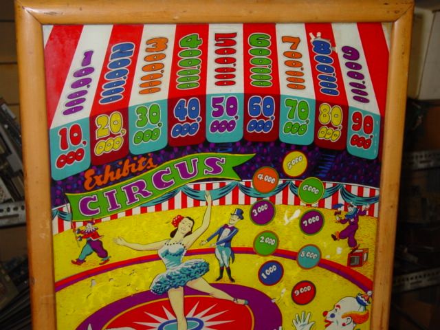 Circus is a classic pinball machine released by Exhibit in 1948. It features a carnival theme and was one of the popular machines of its time.