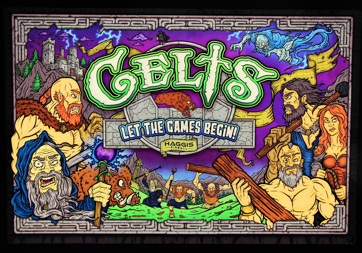 Celts is a pinball machine designed and manufactured by Haggis Pinball, featuring a theme based on Celtic mythology and history.