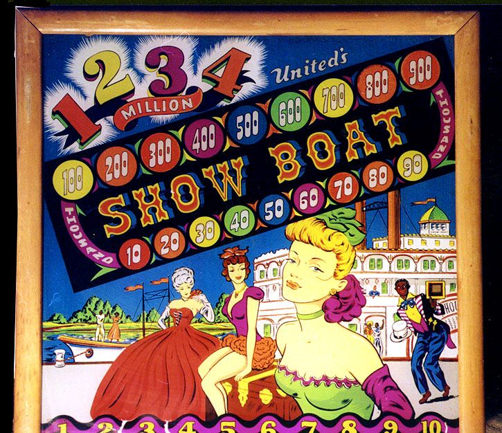 Show Boat is a vintage pinball machine released by United in 1948. It is renowned for its classic gameplay and nostalgic design features.