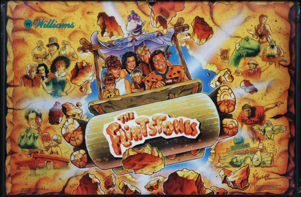 The Flintstones is a pinball machine released by Williams in 1994, based on the popular animated TV series.