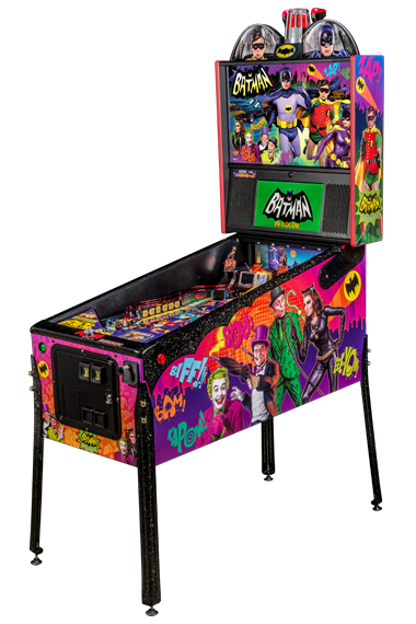 Batman 66 (LE) is a limited edition pinball machine released by Stern, based on the 1966 Batman television series.
