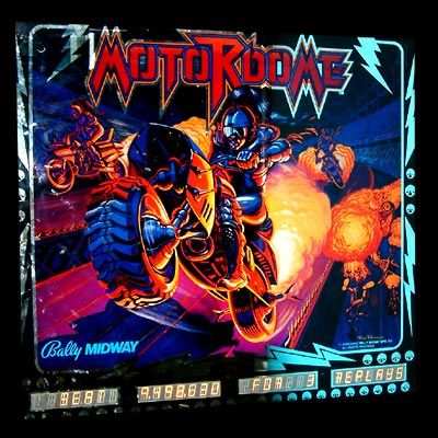 Motordome is a pinball machine released by Bally in 1986. It features a motorcycle-themed playfield with vibrant artwork and challenging gameplay.